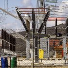 Detalle de una subestación en la provincia.