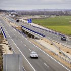 La autovía del Duero a su paso por la provincia de Soria.