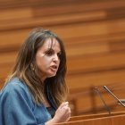 La portavoz del PSOE en las Cortes de Castilla y León, Patricia Gómez Urbán.