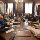 Reunión de coordinación para la seguridad de distintos eventos y fiestas en Soria.