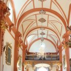 Vista interior de la ermita del Mirón.