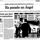 Titular de Diario de Soria con la victoria del Numancia en Leganés hace 27 años con un gol de Ángel Rodríguez.