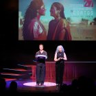 Un momento de la gala de clausura en la Audiencia.