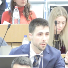 El coordinador de la Red SSPA, Mario Vega, en Bruselas.