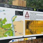 Panel indicador de la Ruta Celtigrvel.