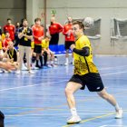 El Balonmano Soria contó con el apoyo de la afición durante todo el partido