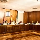 Corporación de Almazán en el pleno de los Presupuestos.