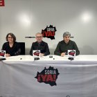 Vanessa García, Ángel Ceña y Toño Palomar.