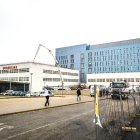 Estado actual de la última fase de las obras del Hospital Universitario Santa Bárbara de Soria.