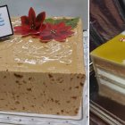 A la izquierda, turrón artesano de praliné de Pastelería Moraga, en El Burgo de Osma; a la derecha, turrón de capas elaborado de forma artesanal por Dulces Duero, en Soria, dos ejemplos del contraste entre tradición, materia prima de calidad y elaboración manual frente al turrón industrial.