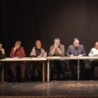 Miembros de la corporación de San Esteban en el último pleno.