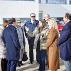 La consejera de Educación durante su visita al Campus.