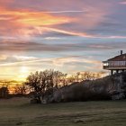 Atardecer en Valonsadero.