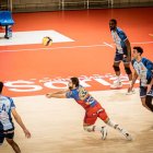Los celestes pusieron todo el empeño en el duelo