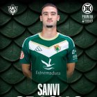 Así anunciaba el Cacereño la salida de Iker San Vicente.