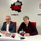 Ángel Ceña y Juan Antonio Palomar anuncian que Soria Ya concurrirá a las próximas elecciones municipales.
