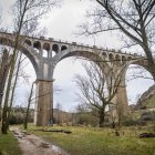 El viaducto sobre el río Golmayo será objeto de obras.