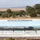 El Mirador de los Campamentos, en el cerro de La Gran Atalaya (Renieblas), permite identificar sobre el terreno la ubicación estratégica de los recintos militares romanos en el entorno de Numancia
