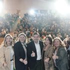 El candidato del PP a la reelección como presidente de la Junta, Alfonso Fernández Mañueco, clausura en Burgos un acto con motivo del Día Internacional de la Mujer.