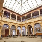 Interior del palacio de los Condes de Gómara.