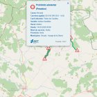 Avisos de la DGT por nieve en Soria a media mañana del domingo.