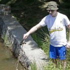 Pescador en Soria en una imagen de archivo.