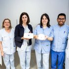 Equipo sanitario de la Unidad de Cuidados Intensivos del Hospital de Soria que ha trabajado en el proyecto de monitorización de dispositivos cardíacos.