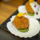 Una croqueta del concurso, en una pasada edición.