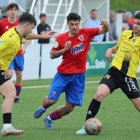Imagen del partido del pasado sábado del Numancia B ante el Mojados.