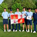 El equipo de Castilla y León que compitió en el Nacional Sub18 de Segunda categoría.