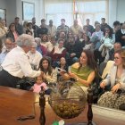 Saray del Rincón y Lara Gutiérrez, las dos móndidas presentes en el pleno.