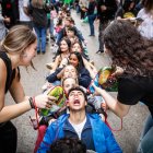 Los sorianos celebran el Catapán en los locales de cuadrilla.
