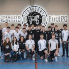 Los canteranos del CSB fueron homenajeados al coincidir con el fin de la competición.