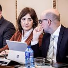 Laura Prieto y Juan Ramón Soria, diputados  provinciales de Servicios Sociales.
