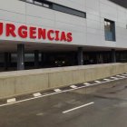 Entrada en el Servicio de Urgencias en el Complejo Asistencial de Salamanca.