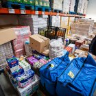 Imagen de archivo del interior del Banco de Alimentos de Soria.