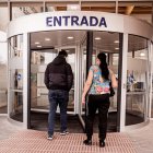 Entrada al Hospital Santa Bárbara