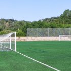 La nueva cancha para el Golmayo Camaretas es un moderno terreno de juego para los casi 20 equipos de la entidad