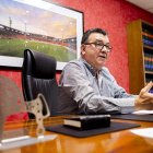 Patricio de Pedro en su despacho.