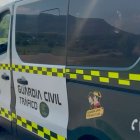 Vehículo de la Guardia Civil en Soria.