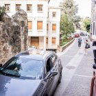 La Guardia Civil saliendo del Ayuntamiento de Soria.