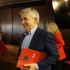 El alcalde de Soria, Javier Antón, en el día de su toma de posesión.
