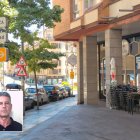 Exterior de la cafetería que frecuentaba Don Mico en el centro de Soria.