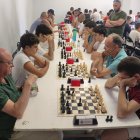Imagen general del torneo de ajedrez de Almenar.