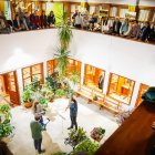 Concierto realizado en el interior de la Uned en Soria.