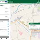 Reseña del incendio en Almazán en el sistema Inforcyl.