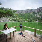 Turistas en la Laguna Negra