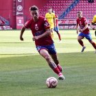 Jorge Domínguez en un lance de la primera parte.