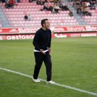 El entrenador del Navalcarnero, Miguel Zárate.