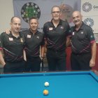 Los integrantes del C.A. Numancia durante su participación en Gandía.